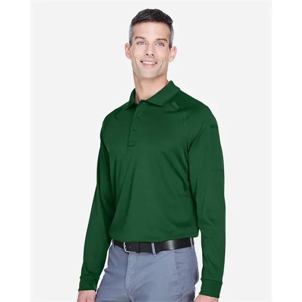 Harriton Men's Advantage Long Sleeve Tactical Polo - Harriton Men's Advantage Long Sleeve Tactical Polo - Image 14 of 50