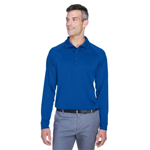 Harriton Men's Advantage Long Sleeve Tactical Polo - Harriton Men's Advantage Long Sleeve Tactical Polo - Image 44 of 50