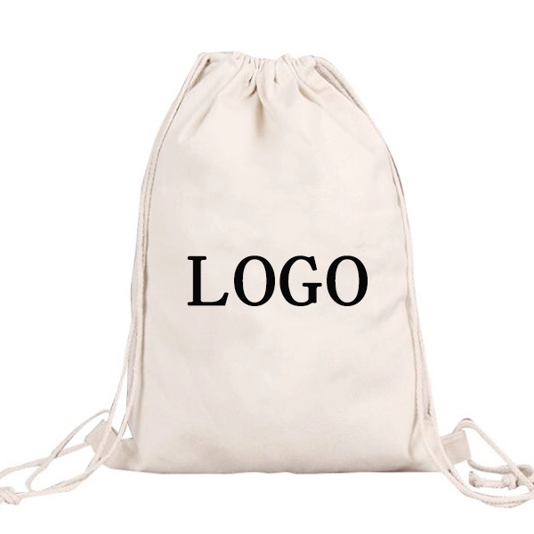 8 oz. Cotton Drawstring Sportpack - 8 oz. Cotton Drawstring Sportpack - Image 0 of 2