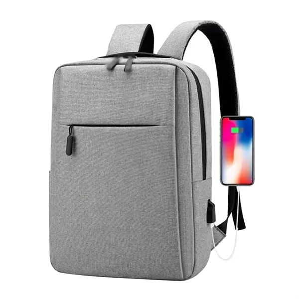 Lightweight Sleek Travel High Tech Laptop Backpack - Lightweight Sleek Travel High Tech Laptop Backpack - Image 1 of 7