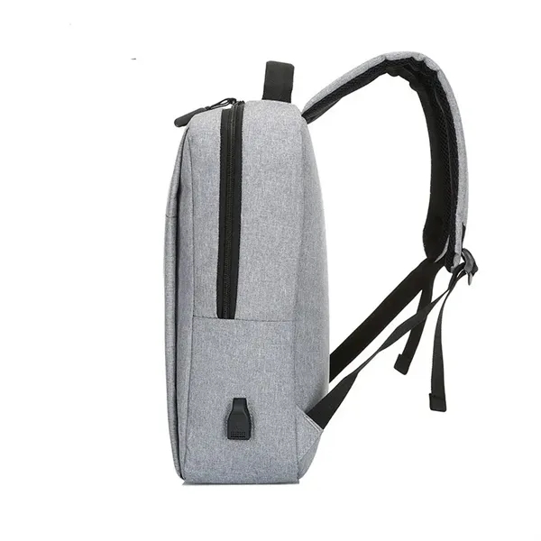 Lightweight Sleek Travel High Tech Laptop Backpack - Lightweight Sleek Travel High Tech Laptop Backpack - Image 2 of 7