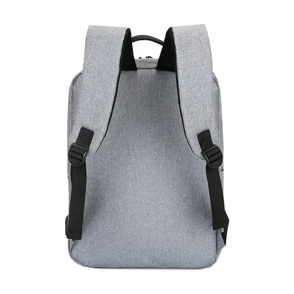 Lightweight Sleek Travel High Tech Laptop Backpack - Lightweight Sleek Travel High Tech Laptop Backpack - Image 3 of 7