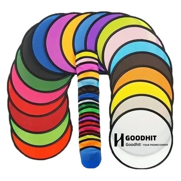 10" Foldable Nylon Flyer w/ Pouch Fun Outdoor Promo Toy - 10" Foldable Nylon Flyer w/ Pouch Fun Outdoor Promo Toy - Image 0 of 9