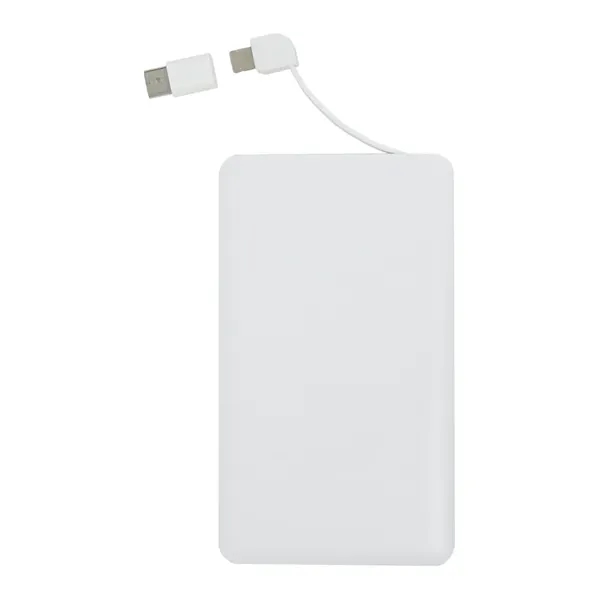 McKinley Slim Power Bank with Built In Cable 4000 - McKinley Slim Power Bank with Built In Cable 4000 - Image 3 of 6