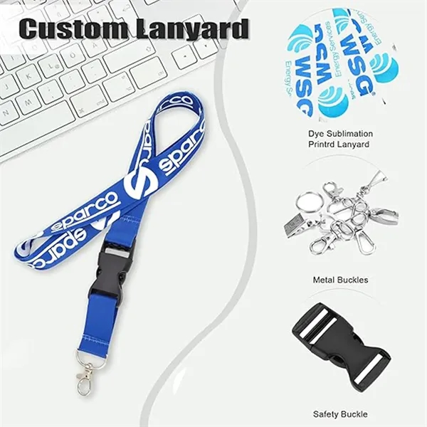 ID Badge Lanyard - ID Badge Lanyard - Image 2 of 3
