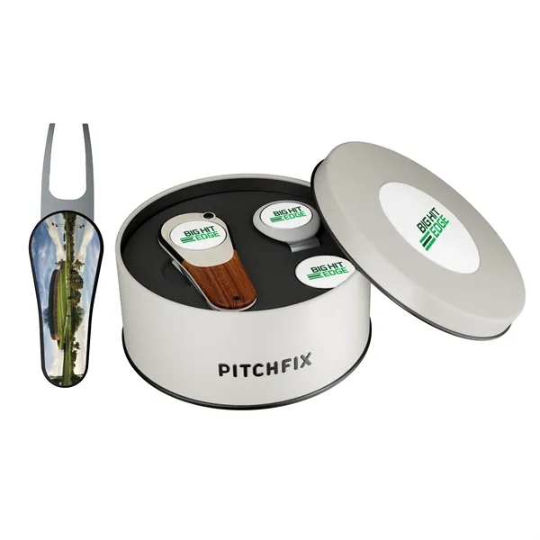Pitchfix XL 2.5 Golf Divot Tool Deluxe Gift Set w/ Hat Clip - Pitchfix XL 2.5 Golf Divot Tool Deluxe Gift Set w/ Hat Clip - Image 2 of 7