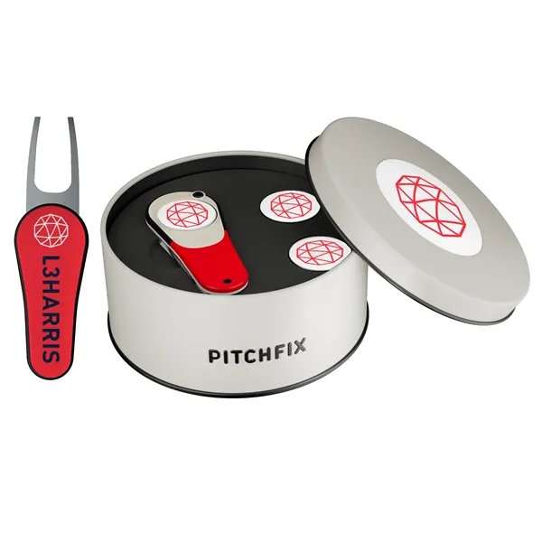 Pitchfix XL 2.5 Golf Tool Deluxe Gift Set - Pitchfix XL 2.5 Golf Tool Deluxe Gift Set - Image 6 of 8