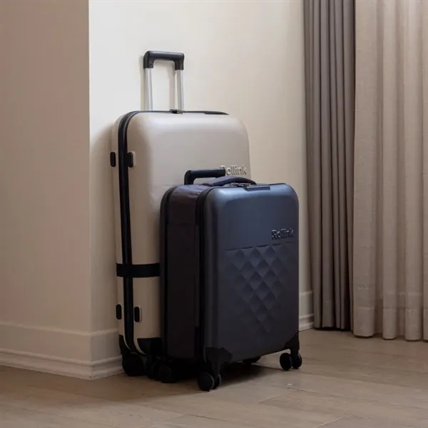 Rollink® Flex 360 Large Checked 4 Wheel Suitcase