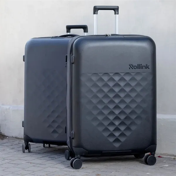 Rollink® Flex 360 Large Checked 4 Wheel Suitcase