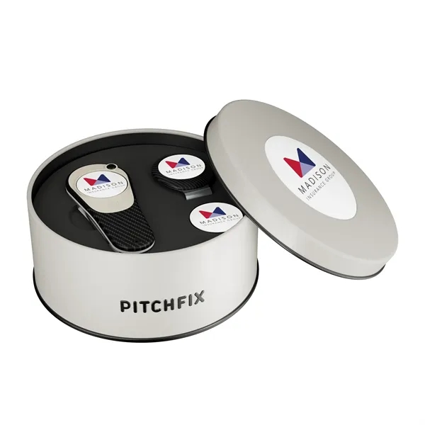 Pitchfix Icon Golf Divot Tool Deluxe Gift Set w/ Hat Clip - Pitchfix Icon Golf Divot Tool Deluxe Gift Set w/ Hat Clip - Image 5 of 6