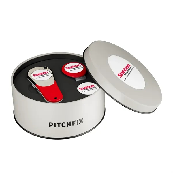 Pitchfix Icon Golf Divot Tool Deluxe Gift Set w/ Hat Clip - Pitchfix Icon Golf Divot Tool Deluxe Gift Set w/ Hat Clip - Image 2 of 6