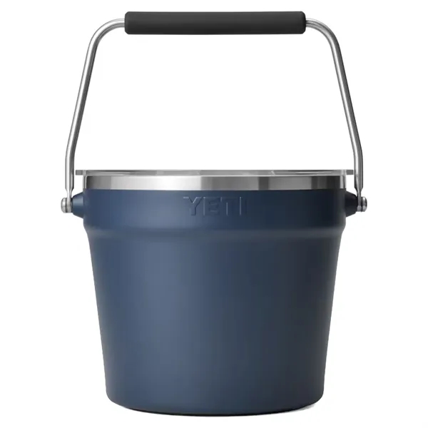 YETI® Rambler Stainless Insulated Beverage Ice Bucket w/ Lid - YETI® Rambler Stainless Insulated Beverage Ice Bucket w/ Lid - Image 7 of 15