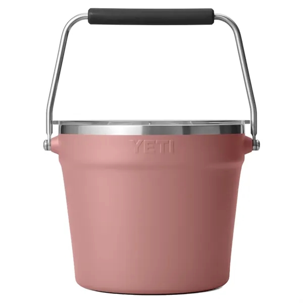 YETI® Rambler Stainless Insulated Beverage Ice Bucket w/ Lid - YETI® Rambler Stainless Insulated Beverage Ice Bucket w/ Lid - Image 9 of 15
