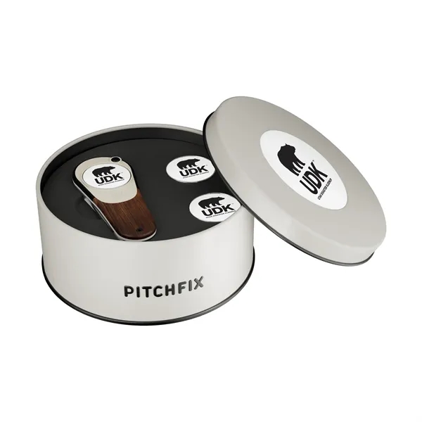Pitchfix Woodie Golf Divot Tool Deluxe Gift Set - Pitchfix Woodie Golf Divot Tool Deluxe Gift Set - Image 4 of 5