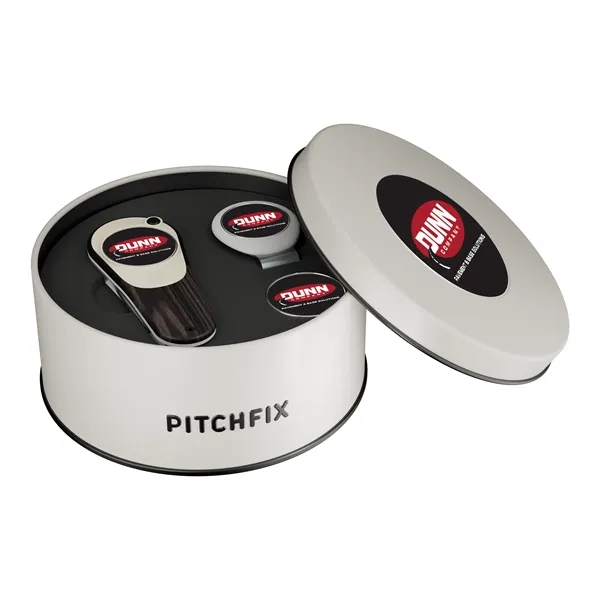 Pitchfix Woodie Golf Divot Tool Deluxe Gift Set w/ Hat Clip - Pitchfix Woodie Golf Divot Tool Deluxe Gift Set w/ Hat Clip - Image 3 of 6
