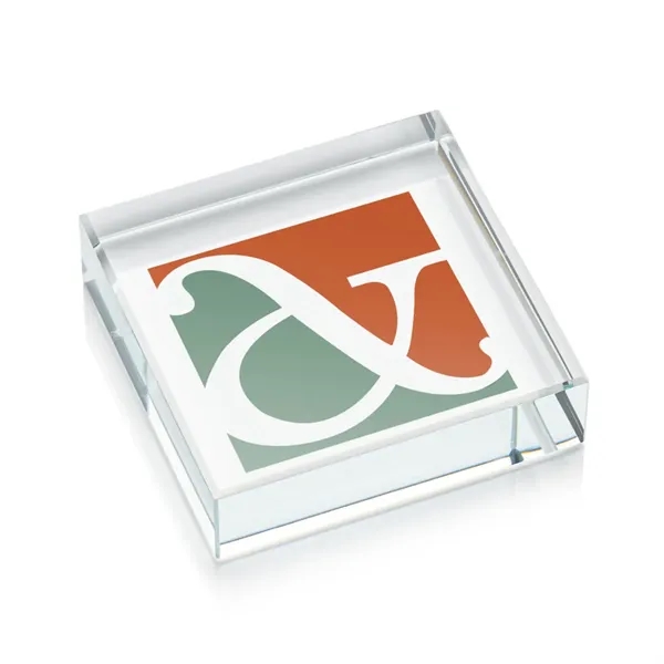 Winston Square VividPrint™ Paperweight - Winston Square VividPrint™ Paperweight - Image 2 of 5