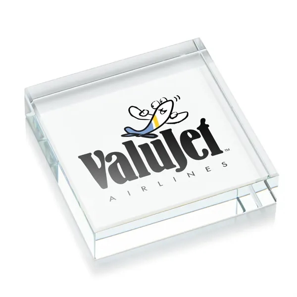 Winston Square VividPrint™ Paperweight - Winston Square VividPrint™ Paperweight - Image 4 of 5
