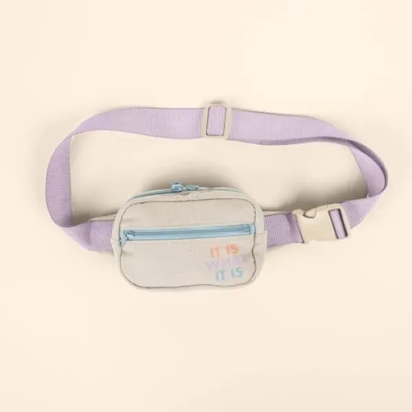 Small Hip Bag - Canvas-Denim - Small Hip Bag - Canvas-Denim - Image 7 of 8