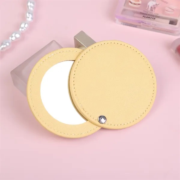 PU Leather Compact Mirror - PU Leather Compact Mirror - Image 2 of 7