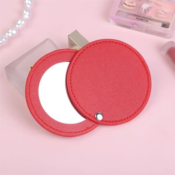 PU Leather Compact Mirror - PU Leather Compact Mirror - Image 5 of 7