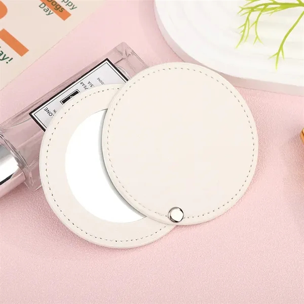 PU Leather Compact Mirror - PU Leather Compact Mirror - Image 7 of 7
