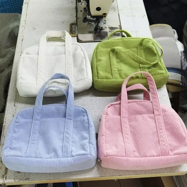 Corduroy Large Pencil Case Pouch - Corduroy Large Pencil Case Pouch - Image 2 of 5