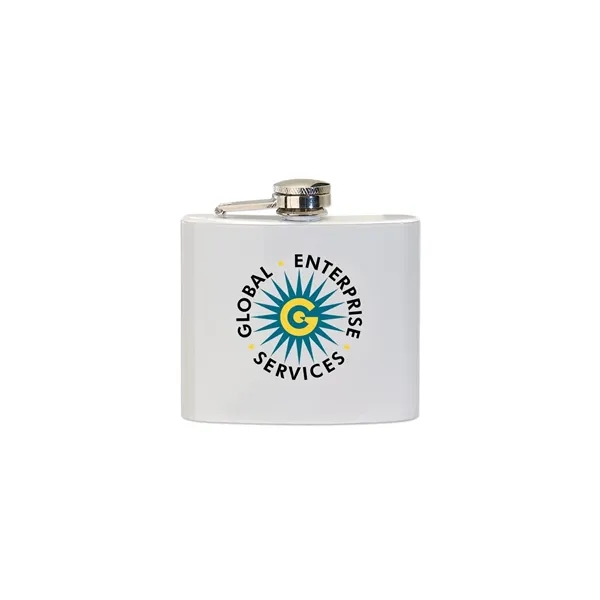 5 oz. Stainless Steel Hip Flask - 5 oz. Stainless Steel Hip Flask - Image 1 of 4