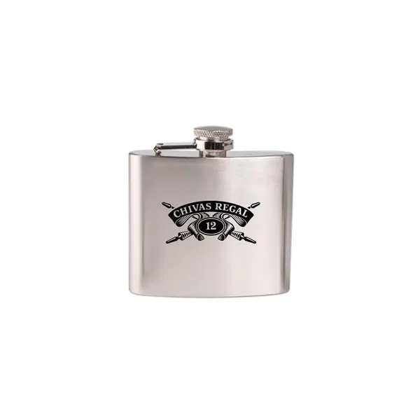 5 oz. Stainless Steel Hip Flask - 5 oz. Stainless Steel Hip Flask - Image 3 of 4