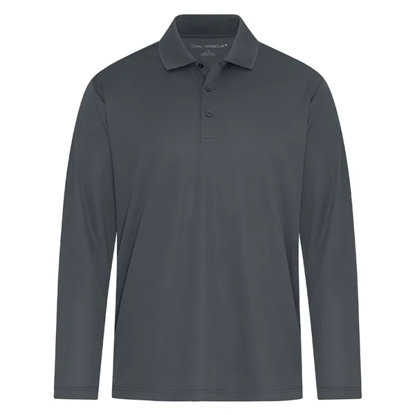 Coal Harbour® Everyday Snag Resistant Long Sleeve Polo - Coal Harbour® Everyday Snag Resistant Long Sleeve Polo - Image 3 of 18