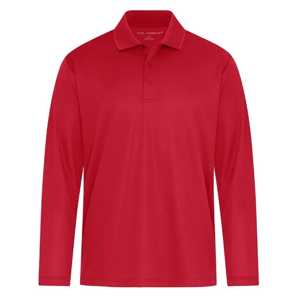 Coal Harbour® Everyday Snag Resistant Long Sleeve Polo - Coal Harbour® Everyday Snag Resistant Long Sleeve Polo - Image 4 of 18