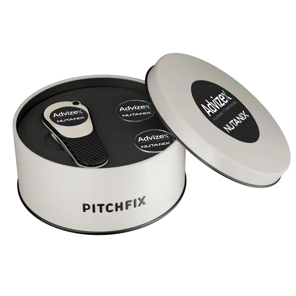 Custom Pitchfix Icon Golf Divot Tool Deluxe Gift Set
