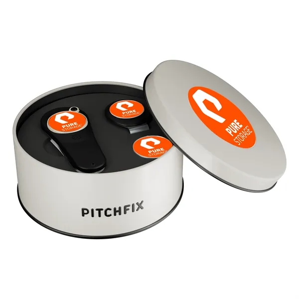 Custom Pitchfix Original 2.5 Golf Divot Tool Gift Set w/ Hat Clip