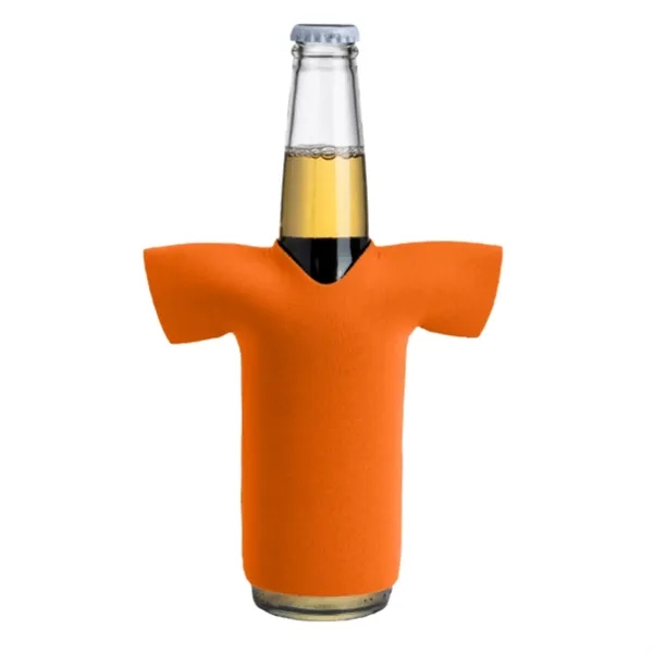 330ML Neoprene V-Neck T-SHIRT Shape Bottle Cooler - 330ML Neoprene V-Neck T-SHIRT Shape Bottle Cooler - Image 7 of 11