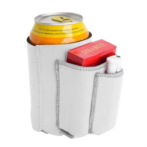 330ML Neoprene Can Cooler W/ Pocket