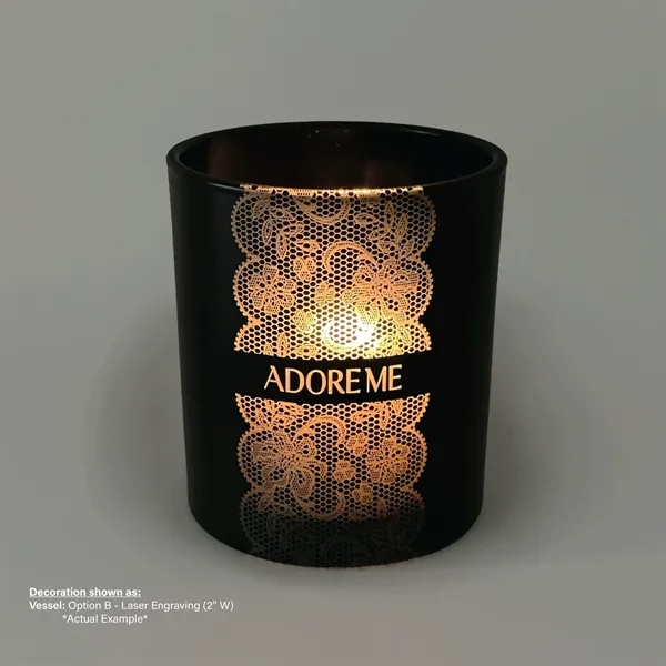 14 oz. Black Luxury Candle with Gift Box - Engraved - 14 oz. Black Luxury Candle with Gift Box - Engraved - Image 2 of 6