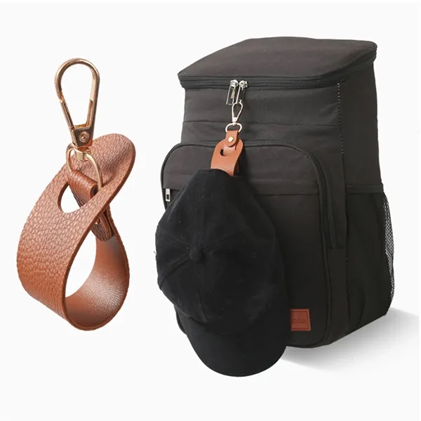 leather hook travel cap clip - leather hook travel cap clip - Image 0 of 4
