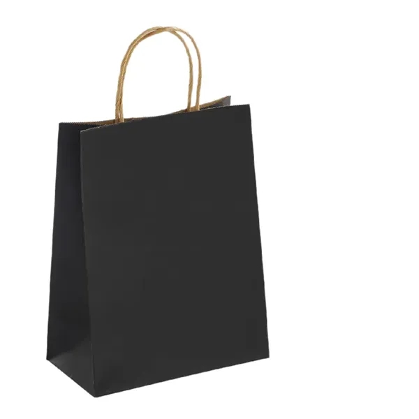 Kraft Paper Tote Bags for Retail Events and Gifting - Kraft Paper Tote Bags for Retail Events and Gifting - Image 8 of 15