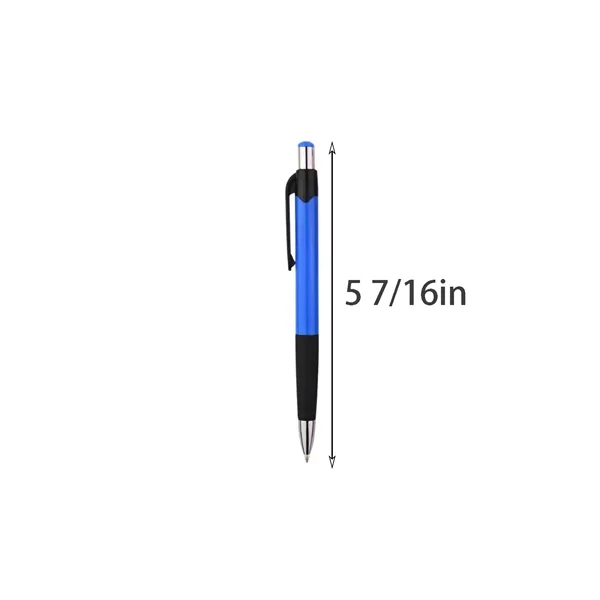 Bright Color Rubber Grip Ballpoint Pen - Bright Color Rubber Grip Ballpoint Pen - Image 1 of 7