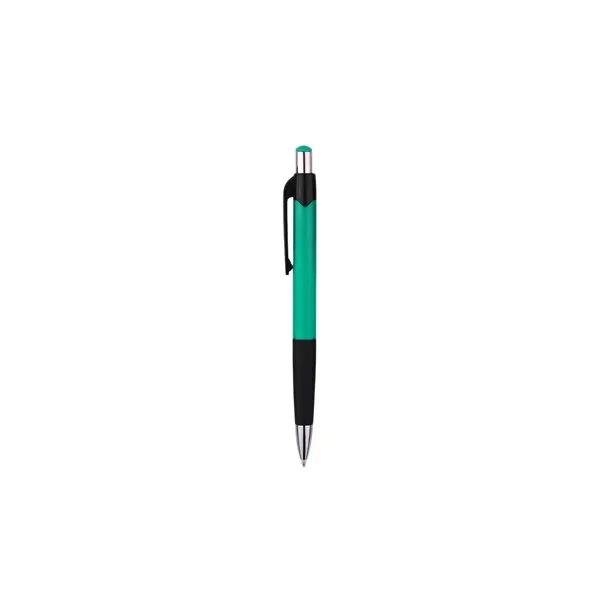 Bright Color Rubber Grip Ballpoint Pen - Bright Color Rubber Grip Ballpoint Pen - Image 3 of 7