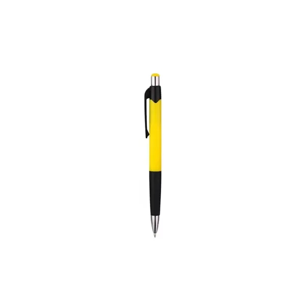 Bright Color Rubber Grip Ballpoint Pen - Bright Color Rubber Grip Ballpoint Pen - Image 5 of 7