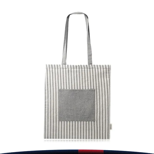 Gomoc Striped Tote Bags - Gomoc Striped Tote Bags - Image 5 of 5