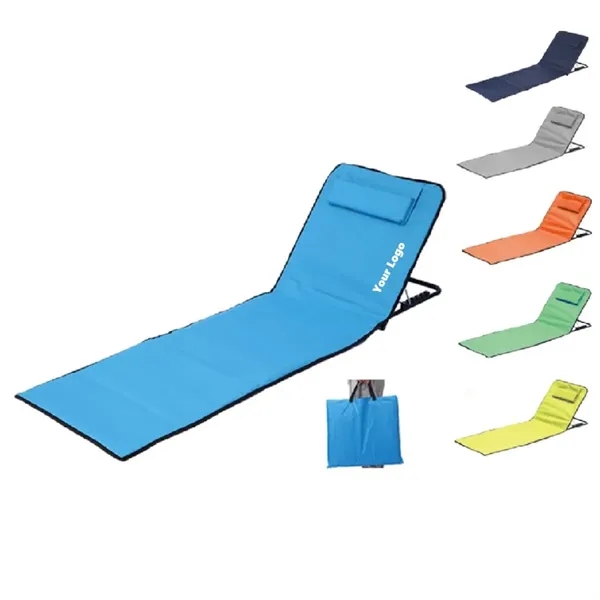 Adjustable Beach Chairs Outdoor Lounger Foldable Mats - Adjustable Beach Chairs Outdoor Lounger Foldable Mats - Image 0 of 2