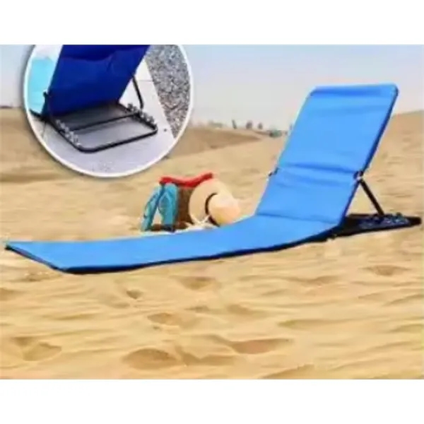 Adjustable Beach Chairs Outdoor Lounger Foldable Mats - Adjustable Beach Chairs Outdoor Lounger Foldable Mats - Image 2 of 2