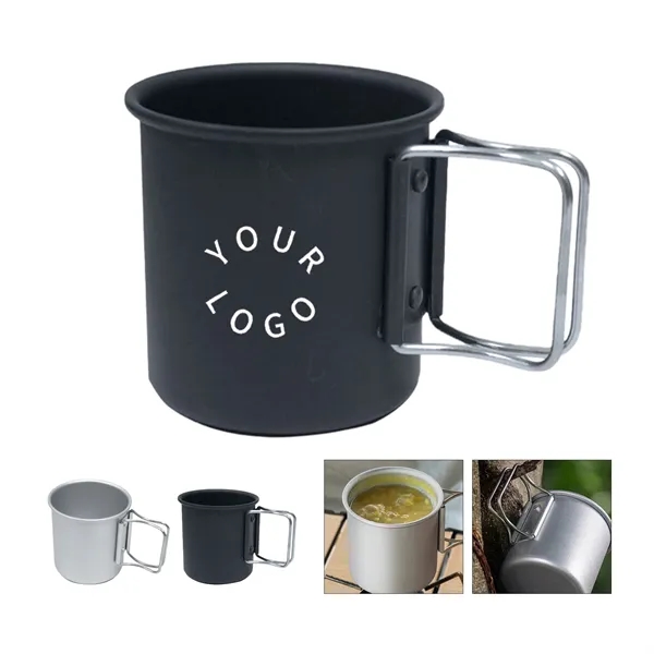 MOQ 50 Outdoor Aluminum Camping Water Cup - MOQ 50 Outdoor Aluminum Camping Water Cup - Image 0 of 4