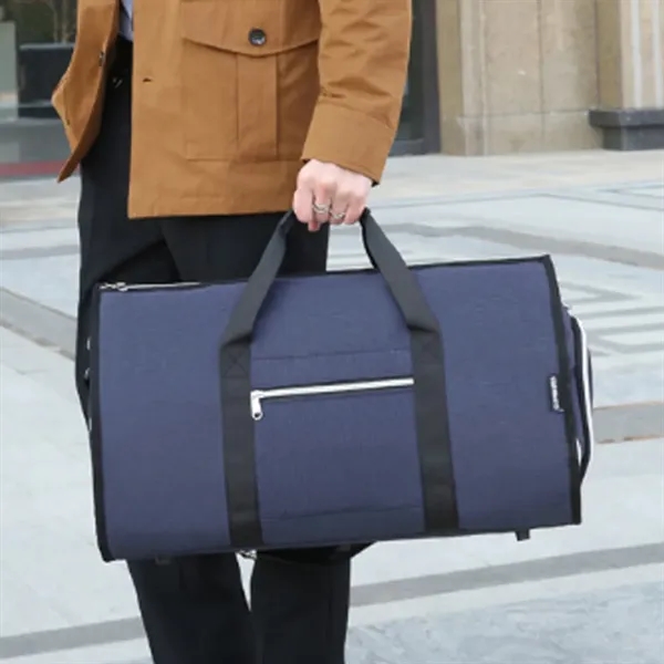 Large Travel Luggage Duffel Bag with Shoe Compartment - Large Travel Luggage Duffel Bag with Shoe Compartment - Image 5 of 5