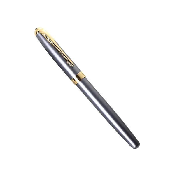 Executive Metal Fountain Pen - Corporate Gift with Logo - Executive Metal Fountain Pen - Corporate Gift with Logo - Image 6 of 7