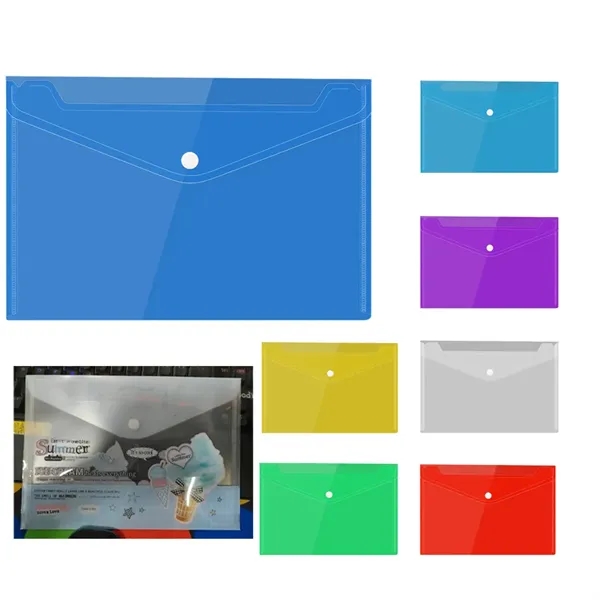 Hook and Loop closure document pouch - Hook and Loop closure document pouch - Image 1 of 8