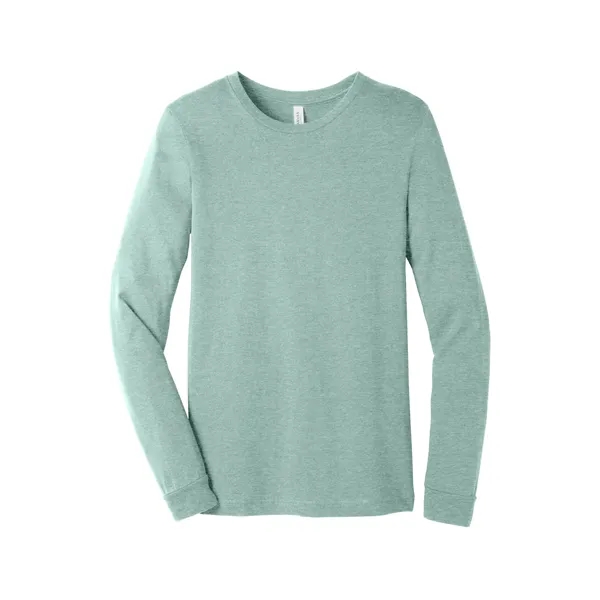 BELLA+CANVAS Unisex Heather CVC Long Sleeve Tee - BELLA+CANVAS Unisex Heather CVC Long Sleeve Tee - Image 69 of 92