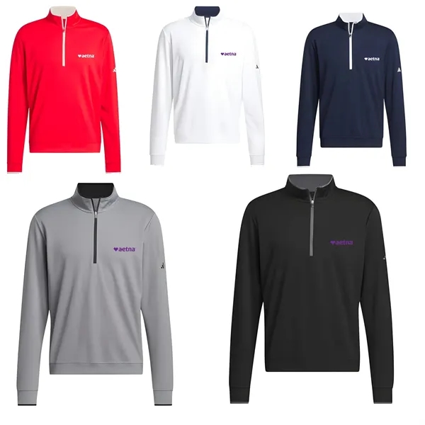 Adidas Men's Lightweight 1/4 Zip Pullover - Adidas Men's Lightweight 1/4 Zip Pullover - Image 0 of 0
