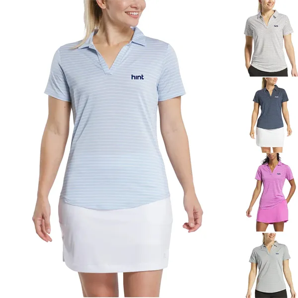 FootJoy Women's Open Collar Stripe Shirt - FootJoy Women's Open Collar Stripe Shirt - Image 0 of 0